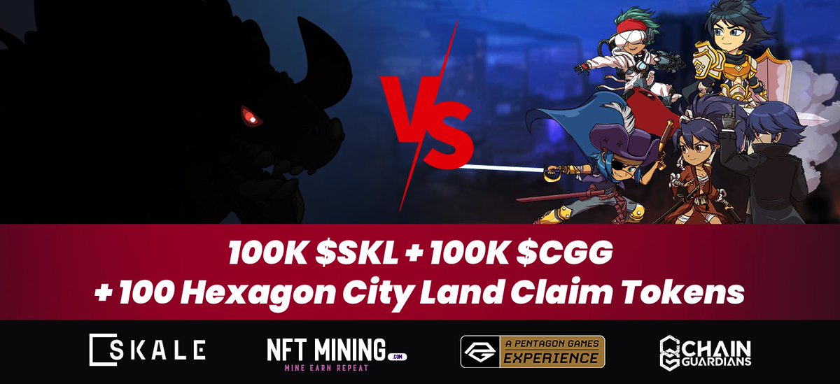 NFTmining_com's tweet image. NFTMining.com Season 2 ends tomorrow! 💎

Don't miss your chance to win the Genesis Pass NFT, a share of the incredible prize pool, and #HexagonCity Land claim tokens. 🎮

Mine Crystals: nftmining.com/skale-mint
Battle the Raid Boss: nftmining.com/cgrpg-play