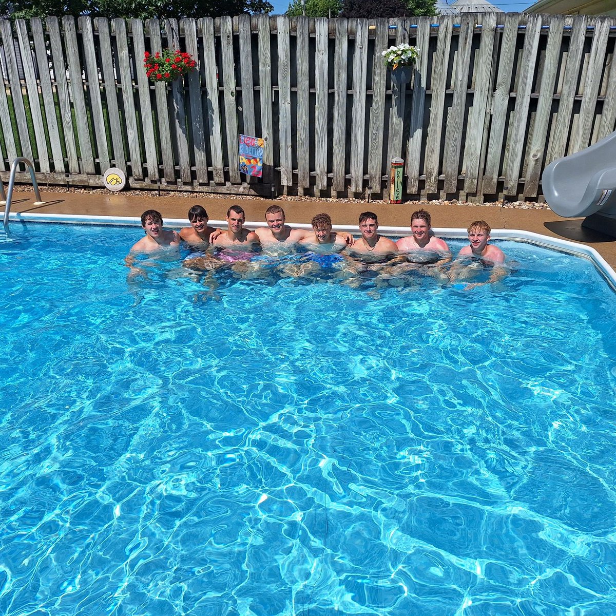 Thank Mike Schute for the hospitality! A little after practice team bonding