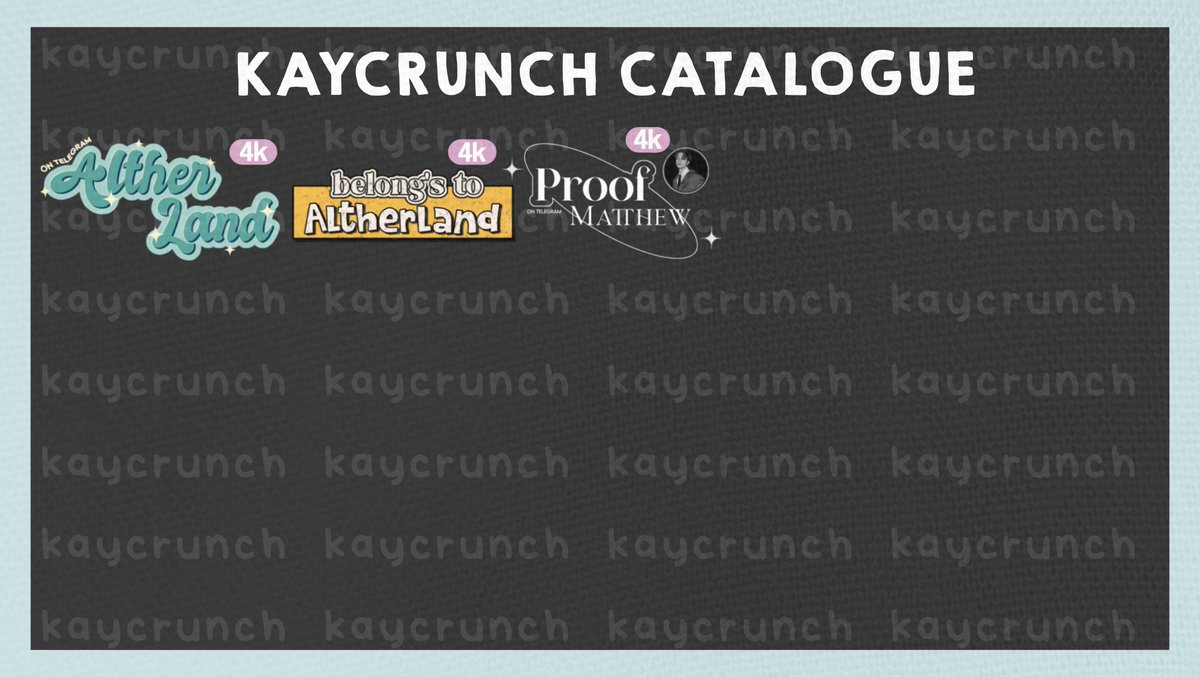 dm ke @kaycrunch tweet media