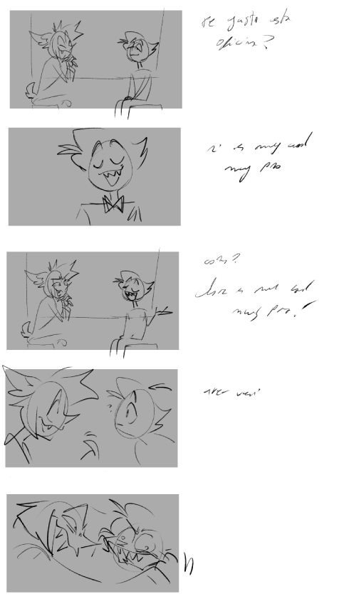 i don't know when i'm going to finish this, but i finally got the storyboard done lol
si pueden leer mi letra les compro un helado