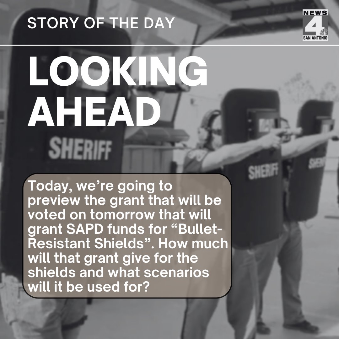 EthanTrejo210's tweet photo. Reaching out to a few organizations today, I'll keep you updated with what I find out.
#kabb #woai #news4sanantonio #ballisticshields https://t.co/ieyhK09l3A