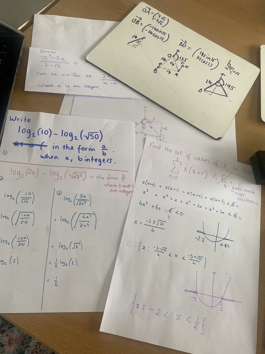 jaime_maths's tweet photo. Had a lovely day doing fun maths with some lovely maths teachers in our A Level Pedagogy group run by @catrionateaches ! https://t.co/1nkSEtUZQS