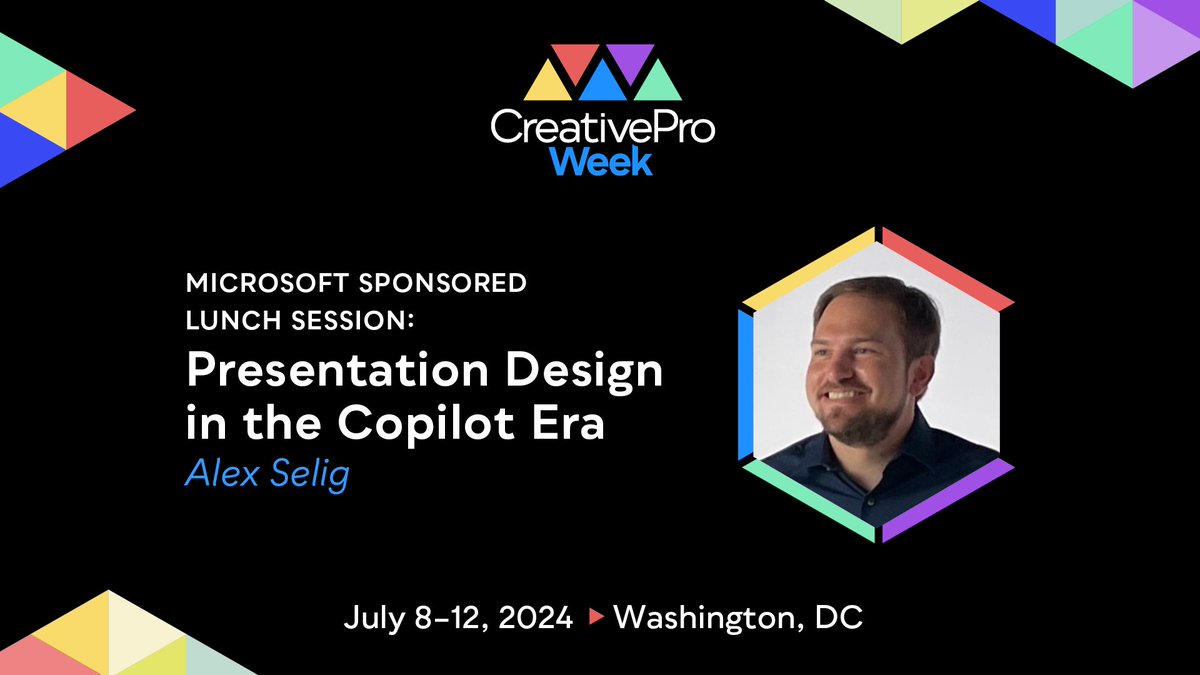 CreativePro Week (@creativeproweek) on Twitter photo Discover how <a href="/MSFT365Designer/">Microsoft Designer</a> and @MSFTCopilot will elevate your designs and presentations at CreativePro Week 2024!
Learn more and sign up today at Creativeproweek.com.
#PowerPoint @PowerPoint Discover how <a href="/MSFT365Designer/">Microsoft Designer</a> and @MSFTCopilot will elevate your designs and presentations at CreativePro Week 2024!
Learn more and sign up today at Creativeproweek.com.
#PowerPoint @PowerPoint