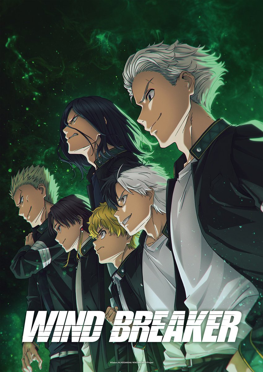 AniNewsAndFacts's tweet photo. WIND BREAKER SEASON 2 ANNOUNCED FOR 2025. https://t.co/MshMOUmaco
