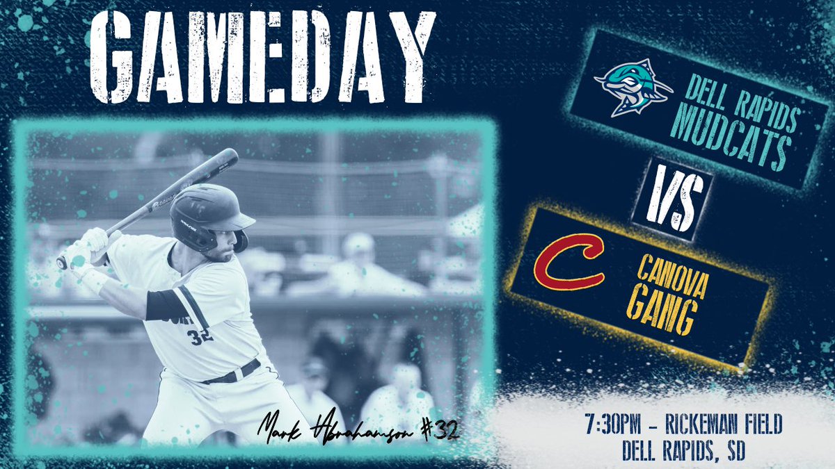 Mudcats are back in action tonight as we host <a href="/CanovaGangSD/">Canova Gang</a>. First pitch set for 7:30pm. #MudcatNation #CatsAreBack
