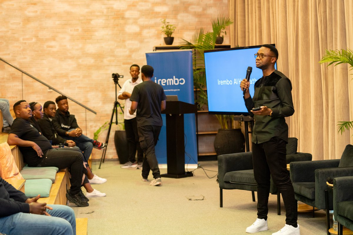 TeamIrembo's tweet photo. Welcome to another exciting edition of #IremboTechTalk! Today, we're diving into the transformative power of AI in government technology.
Join us as we explore how artificial intelligence can revolutionize public services, enhance efficiency, and drive innovation in governance.