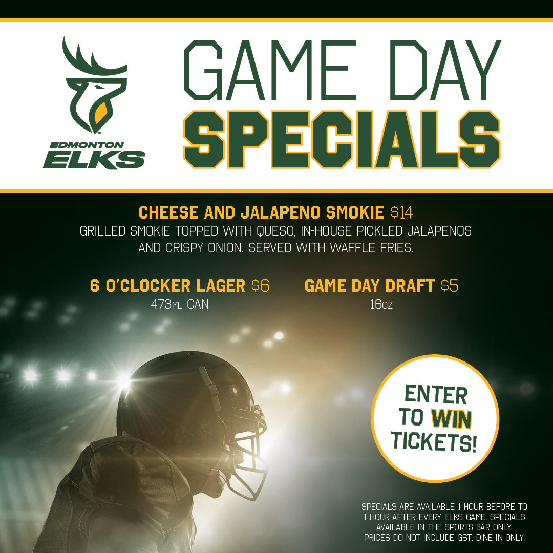 CellysSportsEDM's tweet photo. Game time is 8pm. Elks vs Lions. We have some great beer and food specials and we will have @matthewiwanyk & @JasonMilne Broadcast live with
@yegsportstalk
#YourCityYourTeam #yegfun #elksherd https://t.co/2vB3d2ZUOh