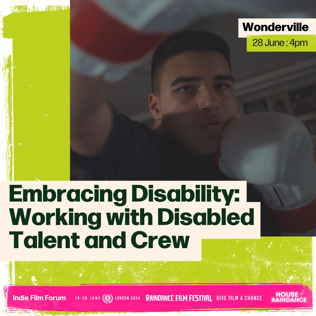 It's the final day at the Indie Film Forum tomorrow! Discover The Filmmaker's Legal Guide at 11:00, join Adam Morse for an inspiring panel on defying expectations at 14:00 and  delve into the important topic of embracing disability at 16:00.

raindance.org/festival/indie…