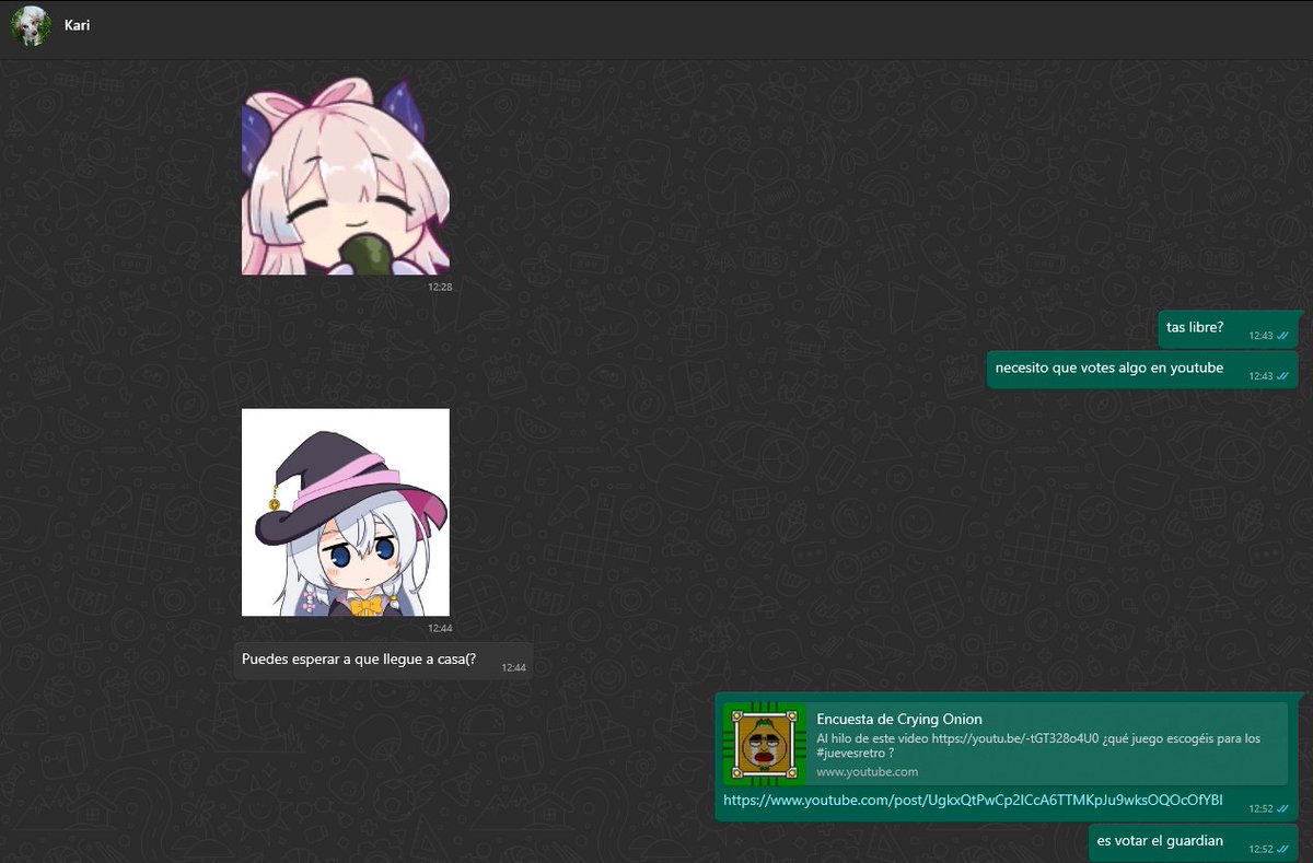 OkenArg's tweet photo. @CryingOnion3 mira una pequeña muestra de la recoleccion de votos para el juego de hoy XD https://t.co/A7KNknTi0E