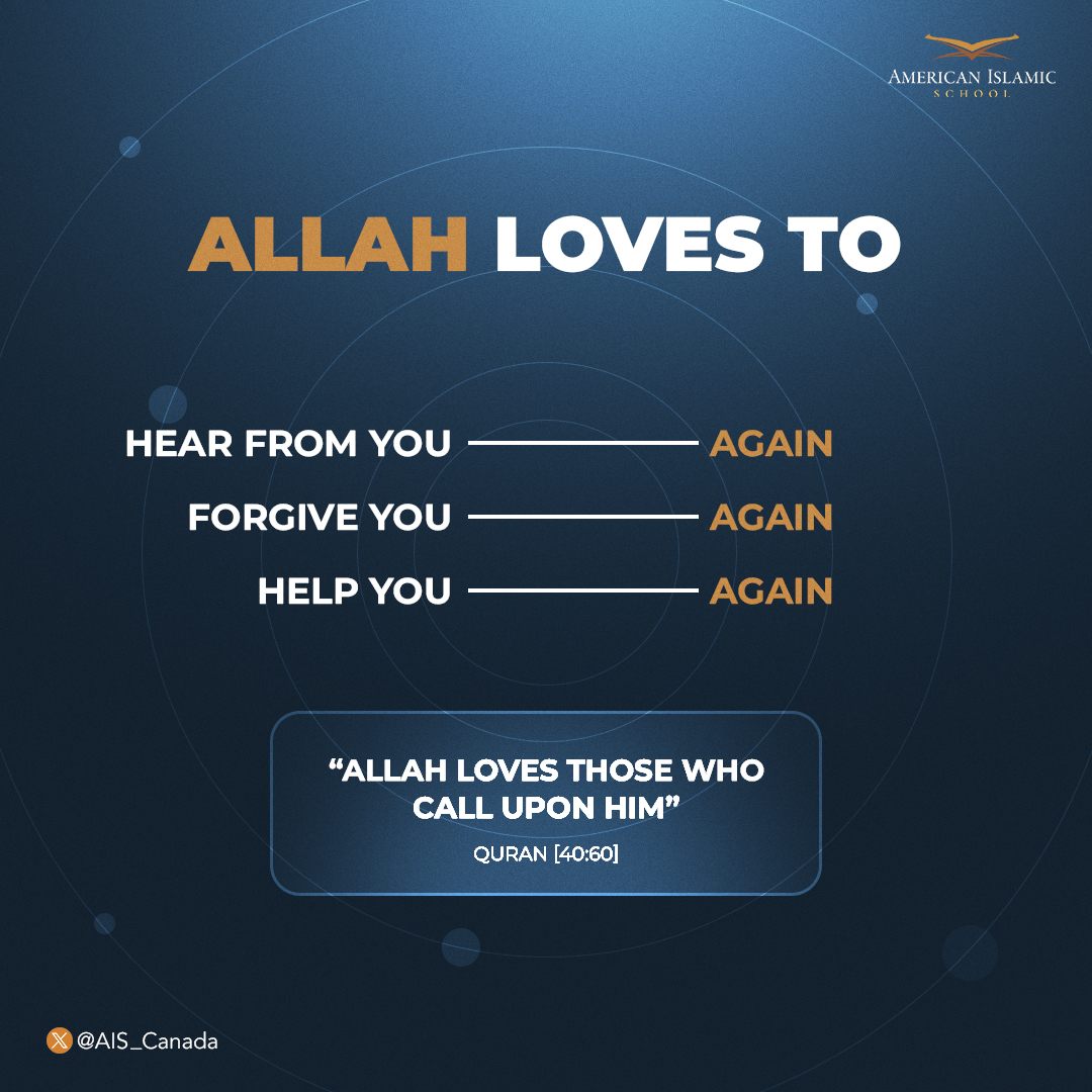 AIS_Canada's tweet image. Start your day with a grateful heart!  Remembering Allah (SWT) throughout the daily life brings peace, strengthens our faith, and fills our lives with blessings. Let His name be on our lips and in our hearts. # ذکر #Dua #AllahSWT