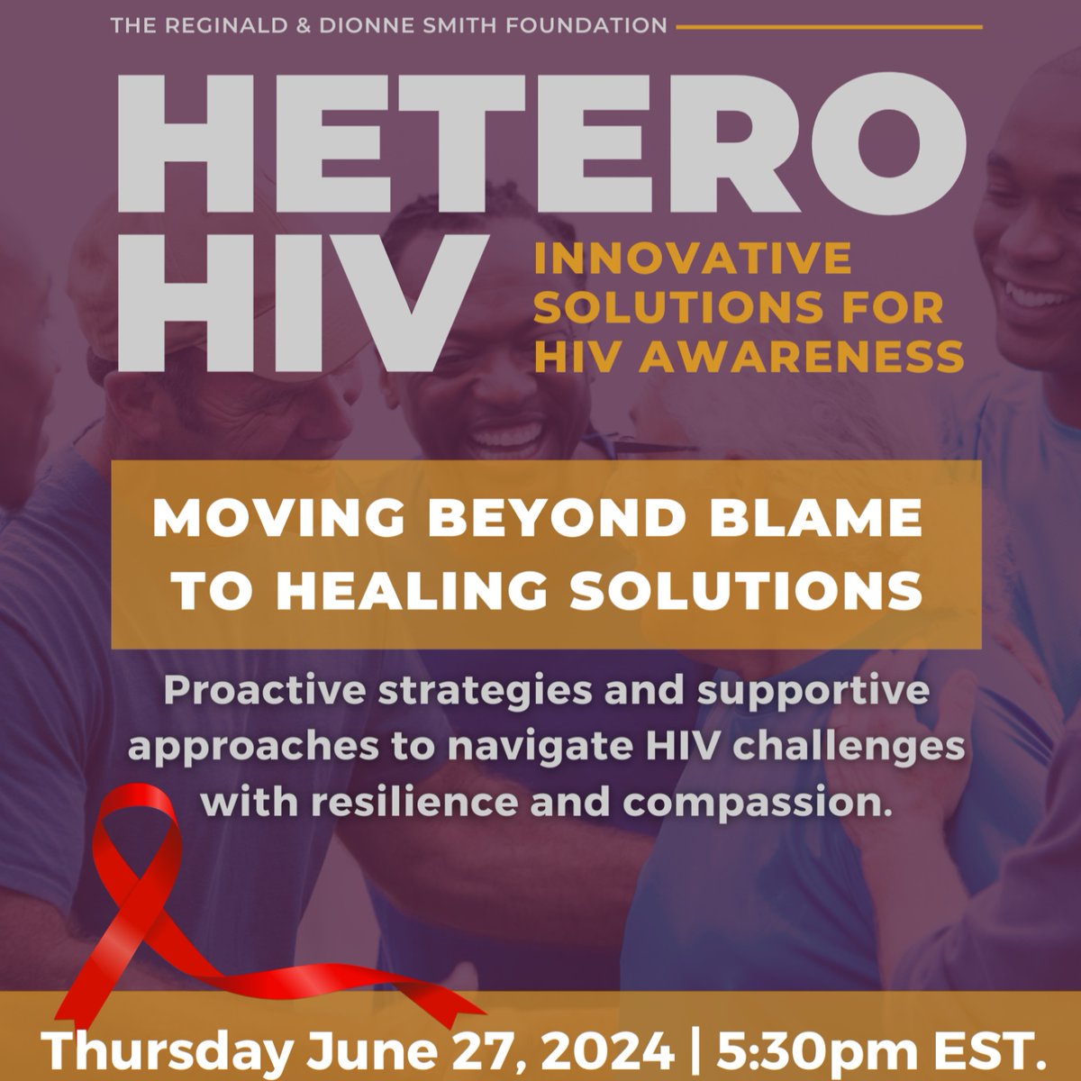 ReggieSmith770's tweet photo. Join us today - Thursday June 27th at 5:30pm est. on streamyard 
 👉 https://t.co/g4xLycMgWg 👈 

Moving Beyond Blame to Healing Solutions
Together, we'll discuss proactive strategies and supportive approaches to navigate HIV challenges with resilience and compassion. https://t.co/M6MQvFdNOB