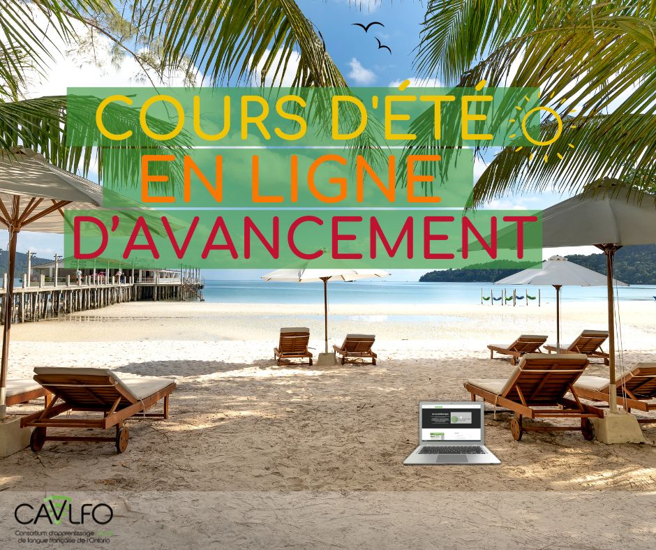 Fin de la troisième semaine des cours en ligne d'été d'avancement au CAVLFO ! 😎💻
Nous sommes déjà à la fin de la troisième semaine de nos cours en ligne d'été et nous continuons d'être fiers de nos élèves, enseignantes et enseignants en ligne. #CoursDeteEnLigne #Félicitations