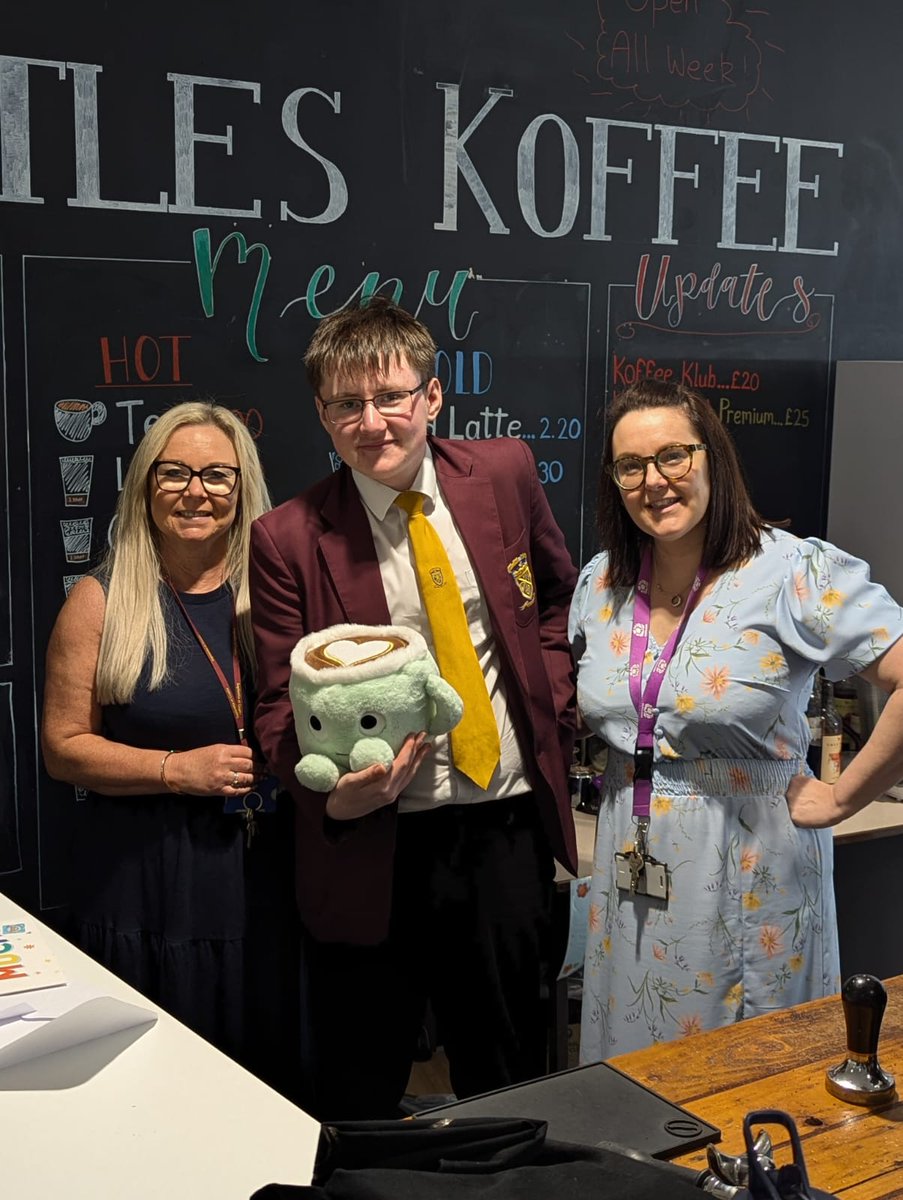 Kettles Koffee (@kettleskoffee) on Twitter photo And that's it for another year! We said our final goodbye to Cieran who has kept us going in coffee through the year. Thanks to Mrs Bryans too for helping our wee enterprise. @autismprovision <a href="/StModansHS/">St Modan’s High School</a> And that's it for another year! We said our final goodbye to Cieran who has kept us going in coffee through the year. Thanks to Mrs Bryans too for helping our wee enterprise. @autismprovision <a href="/StModansHS/">St Modan’s High School</a>
