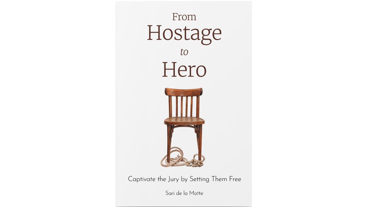 TrialGuides's tweet image. Friedman, Luvera &amp;amp; Lawyers Across the U.S. Recommend: 
From Hostage to Hero by Sari de la Motte 💫 ⚖
Order Your Copy Today: tinyurl.com/493mz2js

#trialguides #legaleducation #legalknowledge #H2H #trialguidesauthors