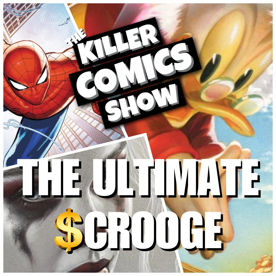 KillerComicShow's tweet photo. 🚨🔥 It’s Showtime! 🔥🚨

The lads are locked and ready to unleash their questionable views on Marvel's  Ultimate Spider-Man 6   by Jonathan Hickman and Disney's Uncle Scrooge and the Infinity Dime 1  by @jasonaaron

Tonight ⏰ 9PM BST | 1PM PST | 4PM EST
🏷️ #thekillercomicsshow https://t.co/0ZCQE7WHJ8