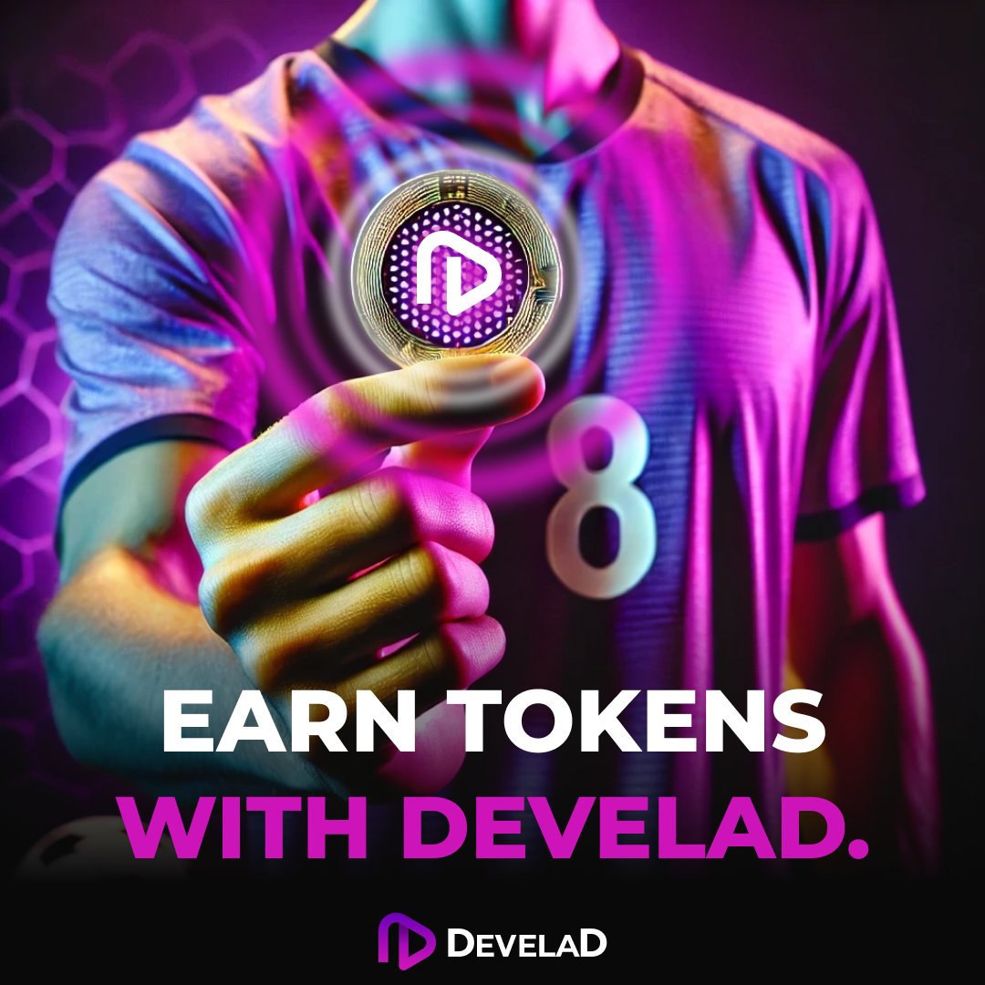DeveladToken's tweet photo. [TR]Develad Token (DVL) ile Kazan! 🚀

Develad Token (DVL), Develad platformunun dijital varlığıdır ve spor deneyimini tamamen yeni bir seviyeye taşır. İşte DVL token'ın başlıca kullanım alanları:

Özel İçeriklere Erişim: 🎬 Özel AR deneyimleri, sahne arkası içerikler ve sporcularla kişisel etkileşimler.

Uygulama İçi Satın Alımlar: 🛒 Dijital koleksiyonlar, merchandise ve fantezi liglere katılım.

Katılım ve Ödüller: 🏅 İçerik oluşturma, sosyal paylaşımlar ve sponsorlu etkinliklerle DVL kazanma.

Yönetim: 🗳️ Platform geliştirmeleri hakkında söz sahibi olma.

Çekiliş Avantajları: 🎁 Uygulama içi çekilişlerde DVL ile şansınızı katlayın!

İndirimli Satın Almalar ve Hediyeler: 💸 DVL token ile özel indirimlerden yararlanın ve yalnızca DVL sahiplerine özel, paha biçilmez hediyeler kazanın.

Takım ile Vakit Geçirme: ⚽ Takımınızla vakit geçirin, imzalı formalar kazanın ve DVL'nin düzenlediği özel organizasyonlara katılın.

Develad Token ile spor dünyasında interaktif ve unutulmaz, paha biçilemez deneyimler yaşayın. 🌟

[EN]Earn with Develad Token (DVL)! 🚀

Develad Token (DVL) is the digital asset of the Develad platform, elevating the sports experience to a whole new level. Here are the main utilities of the DVL token:

Access to Exclusive Content: 🎬 Unique AR experiences, behind-the-scenes content, and personal interactions with athletes.

In-App Purchases: 🛒 Digital collectibles, merchandise, and participation in fantasy leagues.

Engagement and Rewards: 🏅 Earn DVL through content creation, social sharing, and engaging in sponsored activities.

Governance: 🗳️ Have a say in platform development.
Raffle Advantages: 🎁 Multiply your chances in in-app raffles with DVL!

Discounted Purchases and Exclusive Gifts: 💸 Take advantage of special discounts and win exclusive, priceless gifts only available to DVL holders.

Spend Time with the Team: ⚽ Spend time with your favorite team, win signed jerseys, and participate in exclusive events organized by DVL.
 
Experience interactive and unforgettable, priceless moments in the world of sports with Develad Token. 🌟

#Develad #DVLToken #SportsExperience #AugmentedReality #Technology #Innovation #Blockchain #Sports #Bitexen