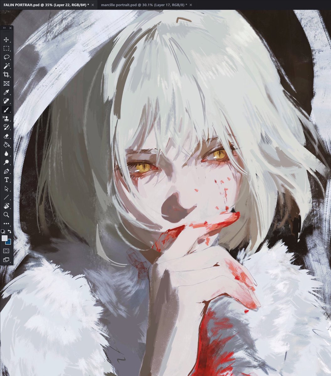 Sabertoon_artt's tweet image. Falin 🍒#dungeonmeshi
