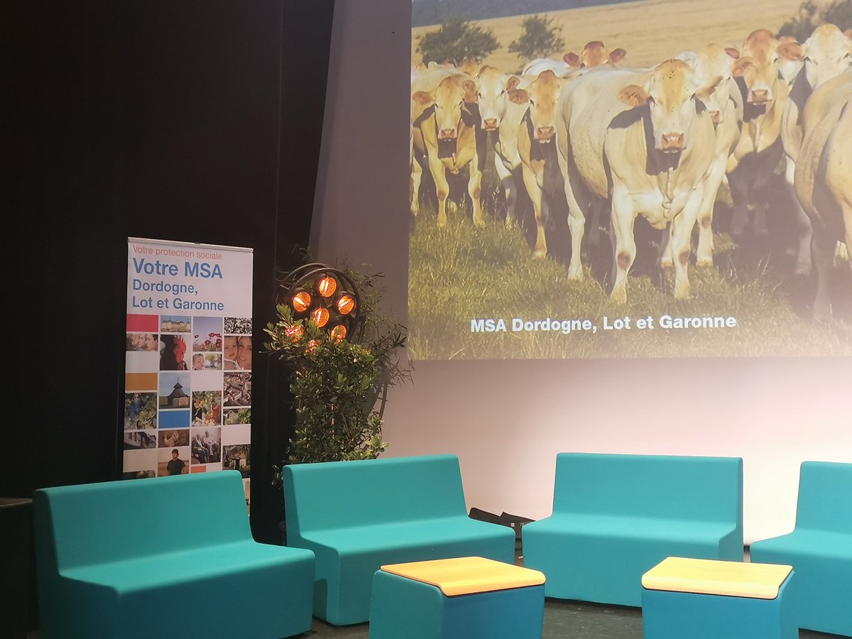 StefanutoC's tweet photo. [#AGMSAdlg2024] Tout est prêt pour notre Assemblée Générale qui se déroulera demain à l’auditorium du centre culturel Agora de Boulazac. On vous donne RDV dès 9h pour suivre les moments forts de cet évènement en direct. https://t.co/PUhZHUKcOW