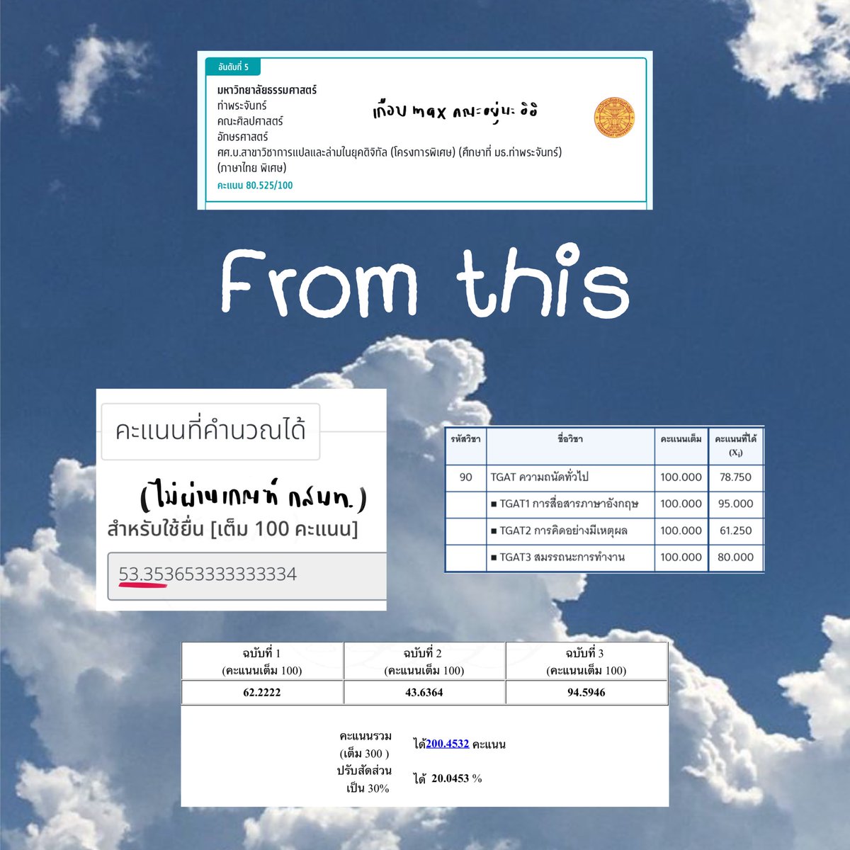 Mairy ft.ขายชีต/รับสอนอังกฤษ tweet media
