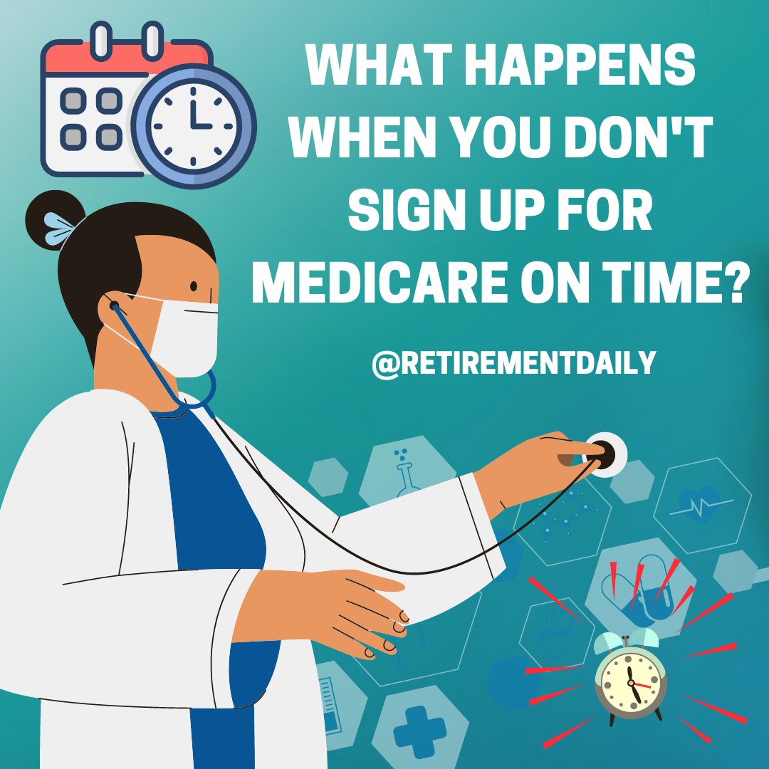 Retirementpedia's tweet image. The ability to sign up for Medicare ends three months after the month you turn 65, what happens if you're late?

Via @thestreet

#MedicareEnrollment #MedicareCoverage #MedicareFAQ #HealthcareOptions #SeniorHealth #MedicareDeadline #RetirementDaily