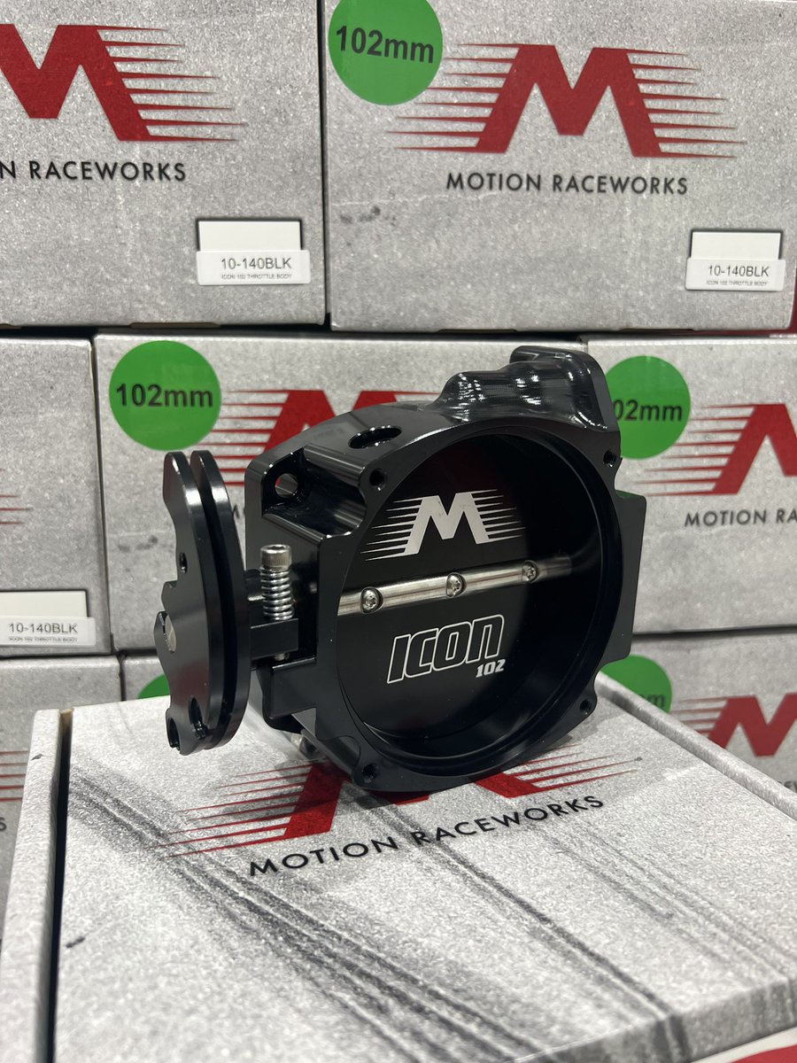 269Motorsports's tweet photo. The Icon 102mm built by Motion Raceworks is one to consider if you’re in the market for a new throttle body. Whether you have an LS or a SBF, we’ve got you covered. We keep these in stock and have several variations of attachments to make the install a breeze. https://t.co/M7twBC1yGn