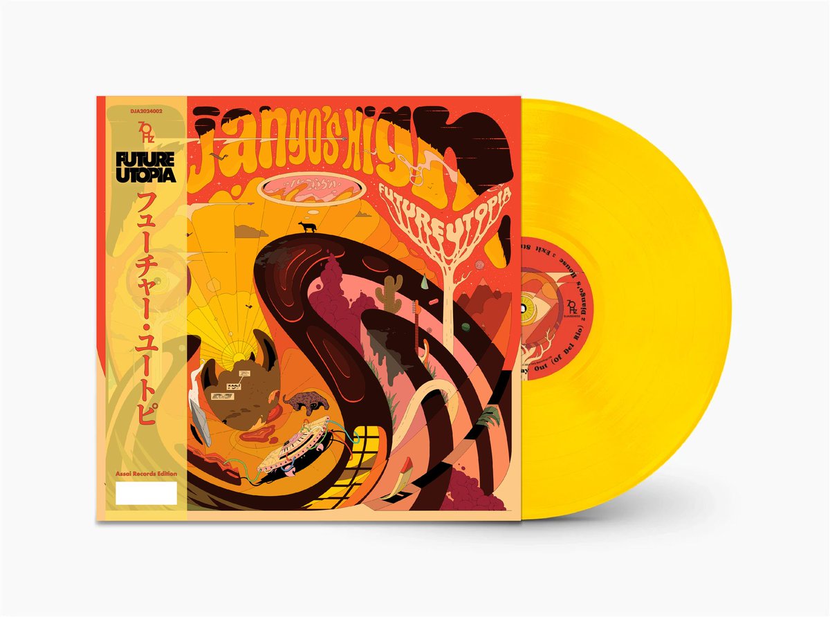 Assai_UK's tweet photo. * FUTURE UTOPIA OBI EDITION! *
Oh Hello! @thefutureutopia
#DjangosHigh Assai Edition...
* Exclusive Japanese Inspired Obi Strip
* Obi Strip signed by Future Utopia
* Limited to 100 copies
* Yellow Bio Vinyl
* Hand-numbered
Pre-Order: https://t.co/8KWQpCBj7I
#FutureUtopia https://t.co/tGt1JNbinI