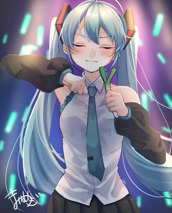 中の人つながりで「ぬんっ!」#初音ミク #VOCALOID 