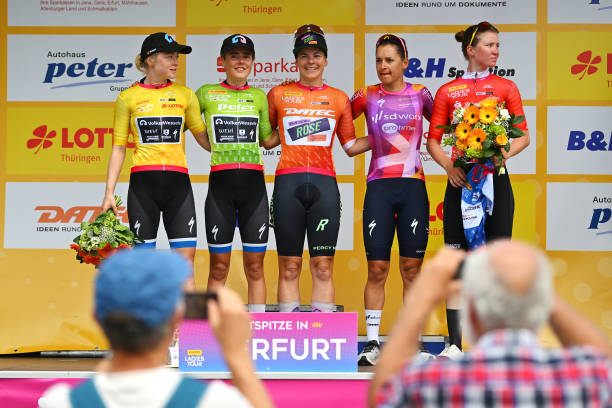 ActuCyclismeFem's tweet photo. 📸: @gettySport
#ltlt #ltlt24 #lottothüringenladiestour #lottothüringen #WomensCycling #CyclismeFeminin https://t.co/3Z3YG8HlHy