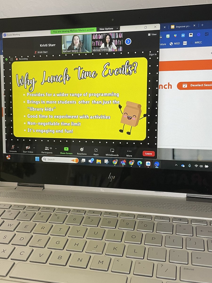 Kristi Starr ❤️️s Libraries (@starrreadnrun) on Twitter photo Now that my @tcea #LibCon24 sessions are over, I can enjoy some learning from @MelSilerio and <a href="/rachaelreads_/">Rachael Reads</a> Now that my @tcea #LibCon24 sessions are over, I can enjoy some learning from @MelSilerio and <a href="/rachaelreads_/">Rachael Reads</a>