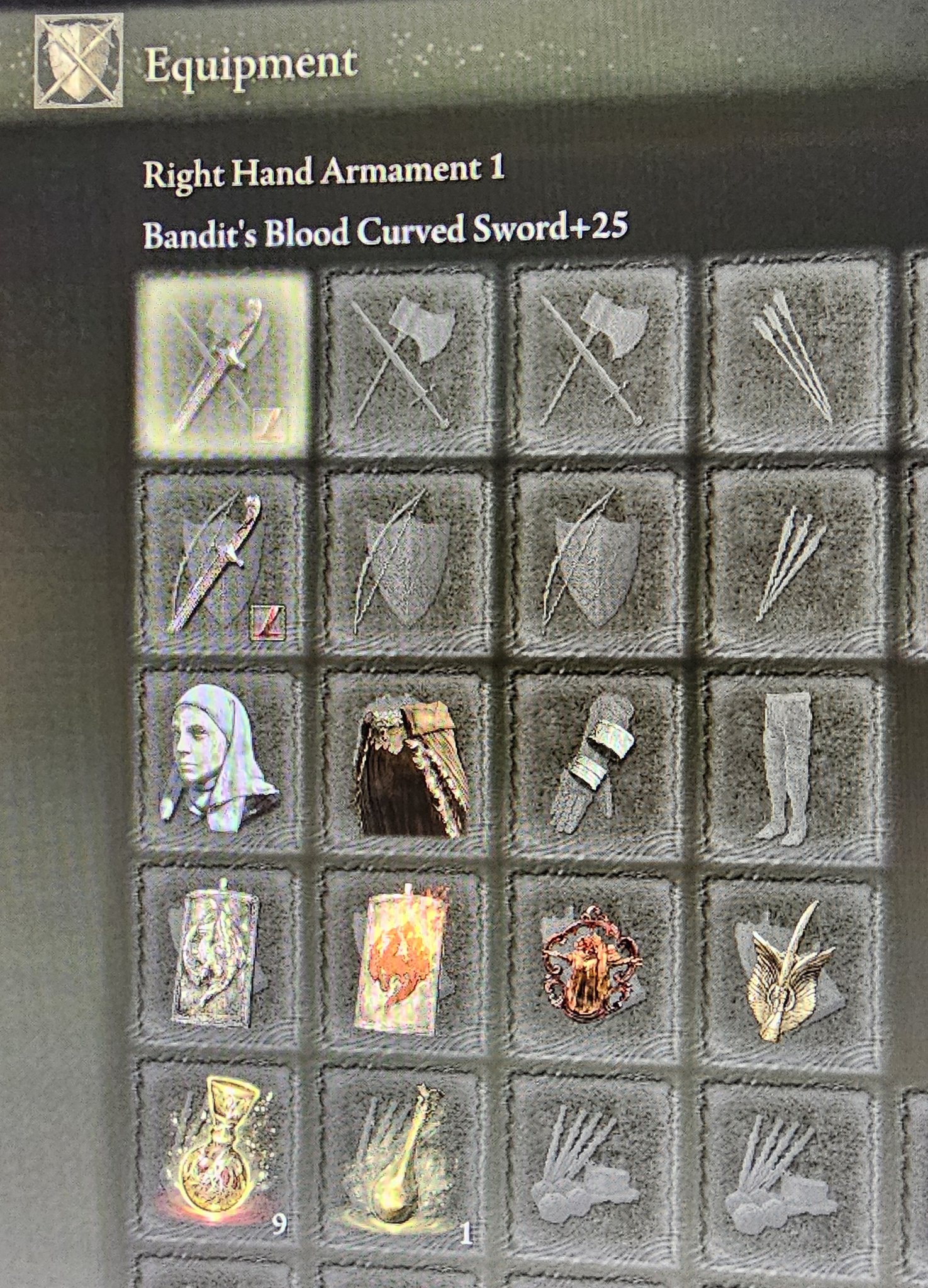 Luality on X: &ldquo;@observant_mf Bandit curved swords, blood infused 