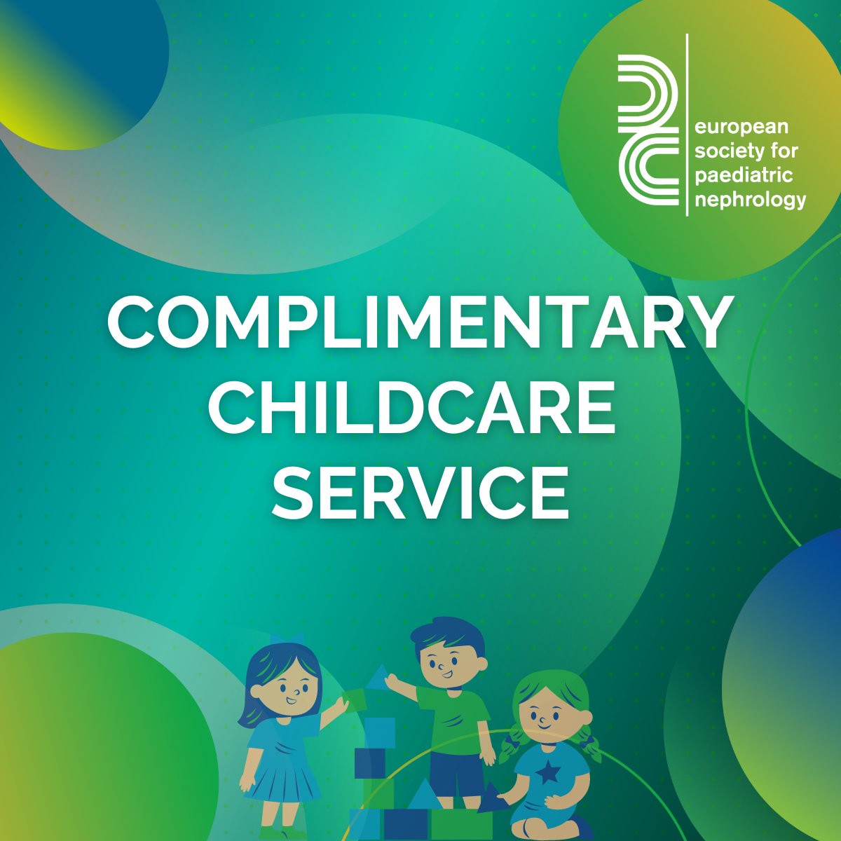 ESPNSociety's tweet photo. 🌟 Exciting News for #ESPN2024🌟
👦👧 Complimentary professional childcare for registered participants' children throughout the ESPN meeting.
🗓️ Reserve your time slots through registration 👉 https://t.co/gnp30UKcJP
#PediatricNephrology #FamilyFriendlyConference https://t.co/mUd5CSNFrW