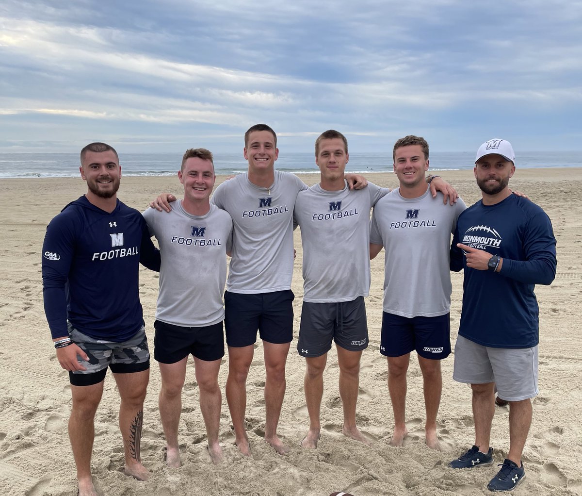 Coach Robertson (@jimrobertsonqb) on Twitter photo Your daily actions show how much you love your teammates and program.
R.E.A.L. Family … FOR THE ROOM.
✅ Respect
✅ Energy
✅ Accountability
✅ Love
<a href="/frankie7savino/">Frankie Savino</a> <a href="/Zhios_7/">Zack Hios</a> <a href="/derekr1212/">Derek Robertson</a> <a href="/frankieweaverr/">Frankie Weaver</a> <a href="/robbiecarcich11/">Robbie Carcich</a> <a href="/JaggerMatera9/">Jagger Matera</a>
<a href="/MUHawksFB/">Monmouth Football</a> x #FlyHawks Your daily actions show how much you love your teammates and program.
R.E.A.L. Family … FOR THE ROOM.
✅ Respect
✅ Energy
✅ Accountability
✅ Love
<a href="/frankie7savino/">Frankie Savino</a> <a href="/Zhios_7/">Zack Hios</a> <a href="/derekr1212/">Derek Robertson</a> <a href="/frankieweaverr/">Frankie Weaver</a> <a href="/robbiecarcich11/">Robbie Carcich</a> <a href="/JaggerMatera9/">Jagger Matera</a>
<a href="/MUHawksFB/">Monmouth Football</a> x #FlyHawks