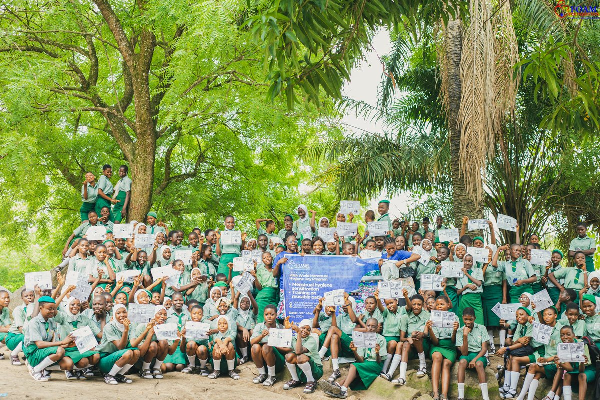 foamfoundation's tweet photo. Throwback to the first day of our World Menstrual Health Day Program, where we sensitized the students on menstrual hygiene and also answered their questions.

#MenstrualHygieneDay #menstrualhealth #FoamFoundation https://t.co/DTUfgX1siy