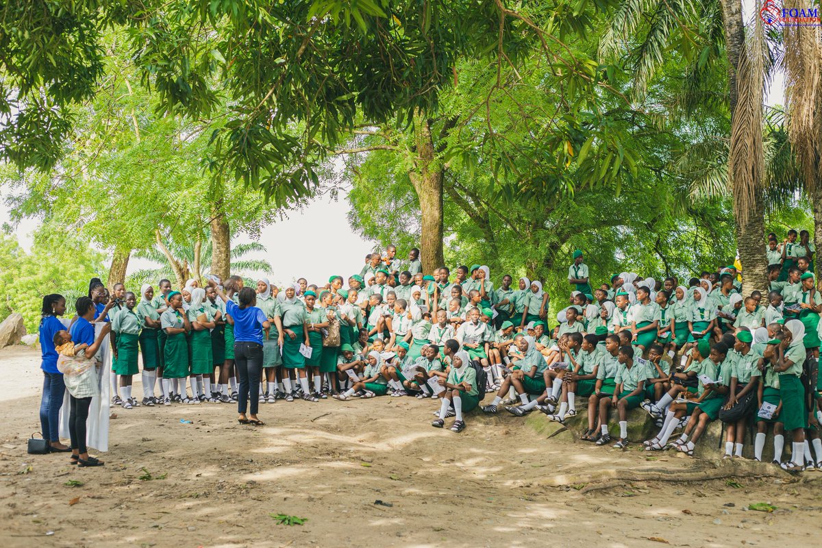 foamfoundation's tweet photo. We appreciate Terristiana Foundation - our official sponsor, The Girl's Pride Initiative for Sustainable Development, the Office of the Directorate for Gender &amp; Girl Child Empowerment (OGUN STATE), as well as our volunteers.
#MenstrualHygiene #menstrualhealth #FoamFoundation https://t.co/ilYvEM8ogL