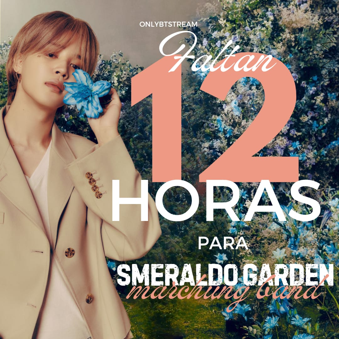 OnlyBTStream's tweet photo. Solo 12 horas para "Smeraldo Garden Marching Band (feat. Loco)" de #JIMIN

⏰28/6 - 1 PM KST 

27/6
10 PM 🇨🇷🇬🇹🇸🇻🇳🇮🇭🇳🇲🇽
11 PM 🇵🇪🇨🇴🇪🇨🇵🇦

28/6
0 AM 🇩🇴🇧🇴🇵🇷🇻🇪🇨🇺🇵🇾🇨🇱 
1 AM 🇦🇷🇺🇾🇧🇷

Pre-guarda:  https://t.co/ztcQrlXTWo

SGMB OUT TODAY
JIMIN IS COMING
#SmeraldoGardenMarchingBand #SGMB https://t.co/4vzi1LZ9FV