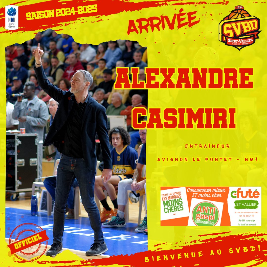 Saint Vallier Basket Drôme tweet media