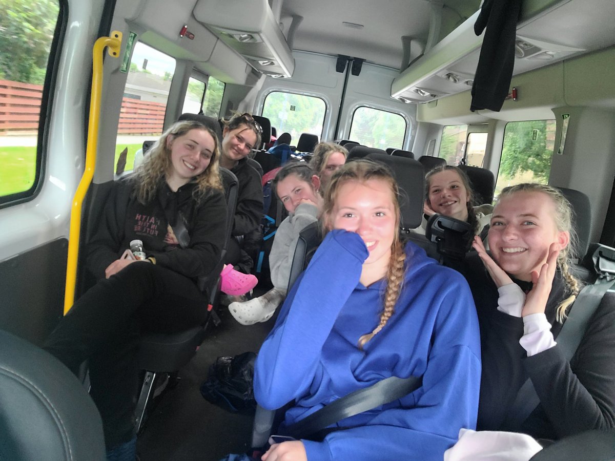 Gold Qualifying Day 4. On road home. Boys vs girls... #snoring #drooling #partybus <a href="/WallaceHighPTN/">Wallace High PTN</a> <a href="/wallacehighsch/">Wallace High School</a>