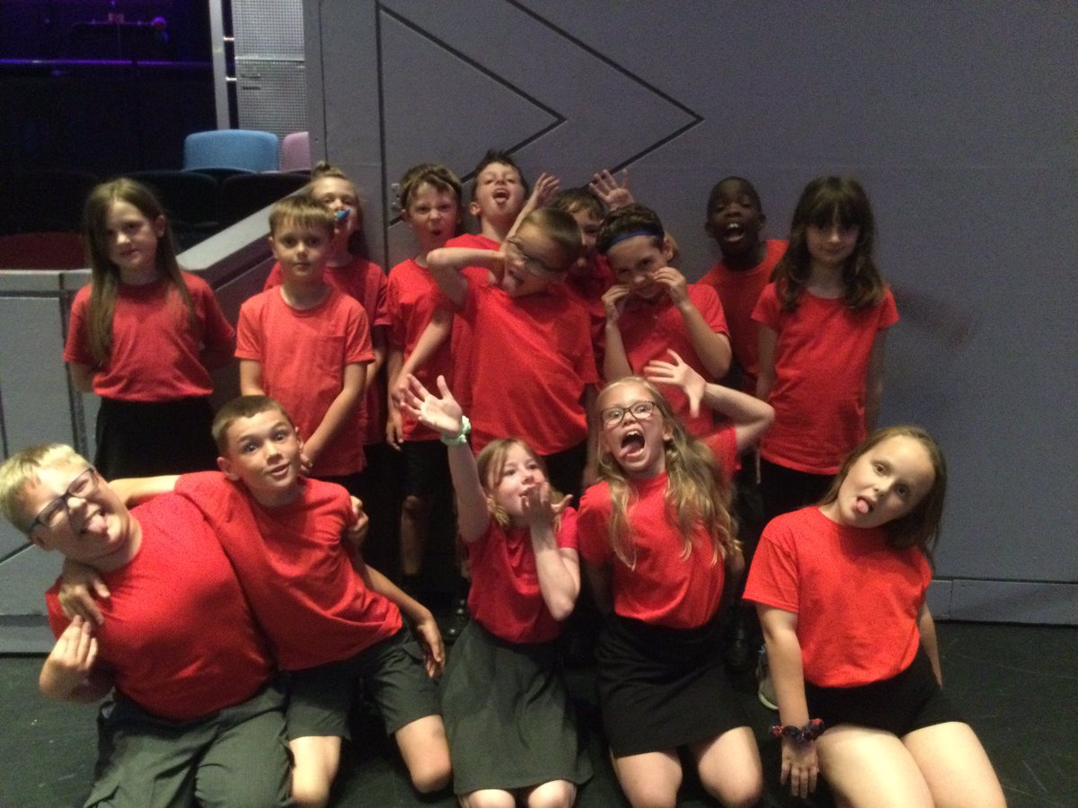 Performance ready! What a super group of children! Do us proud Year 4!