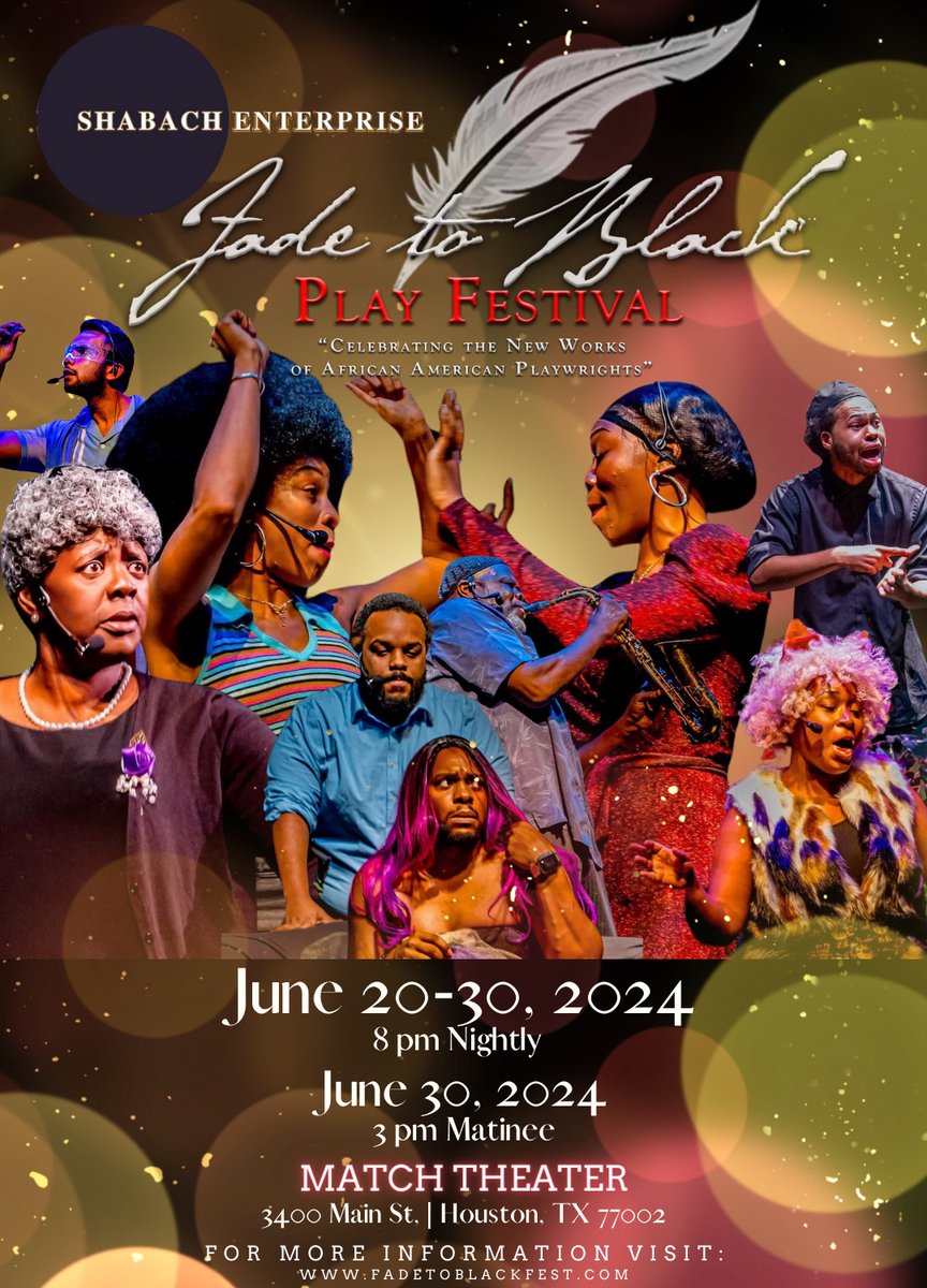 Performance Dates** June 27, 28, 29, 2024 - 8pm
June 30, 2024 - 3pm
For tickets:
matchouston.org/events/2024/20…
#ftb2024