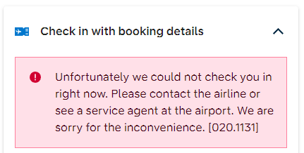 Exactly what I wanted to see at the check-in. 
Any hints <a href="/KLM/">KLM</a> ?