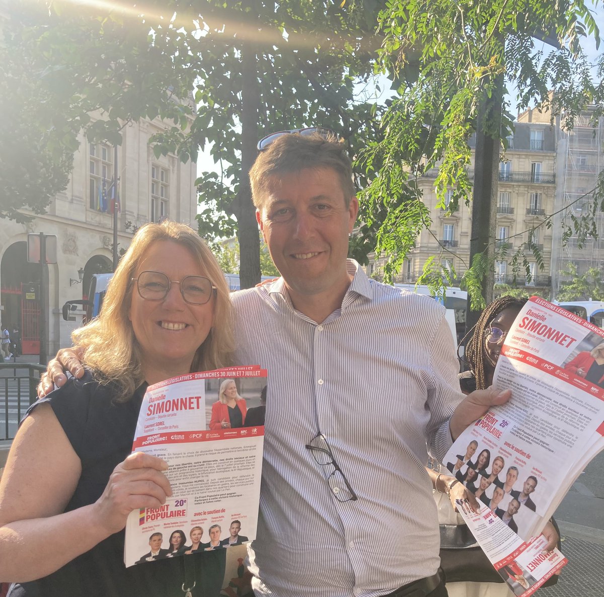 🌻 Dimanche(s), pas d’erreur, la candidate naturelle c’est Danielle ! ✊🏼
#NouveauFrontPopulaire 
#Stopextremedroite
#Circo75015 
💚❤️💛💜❤️
