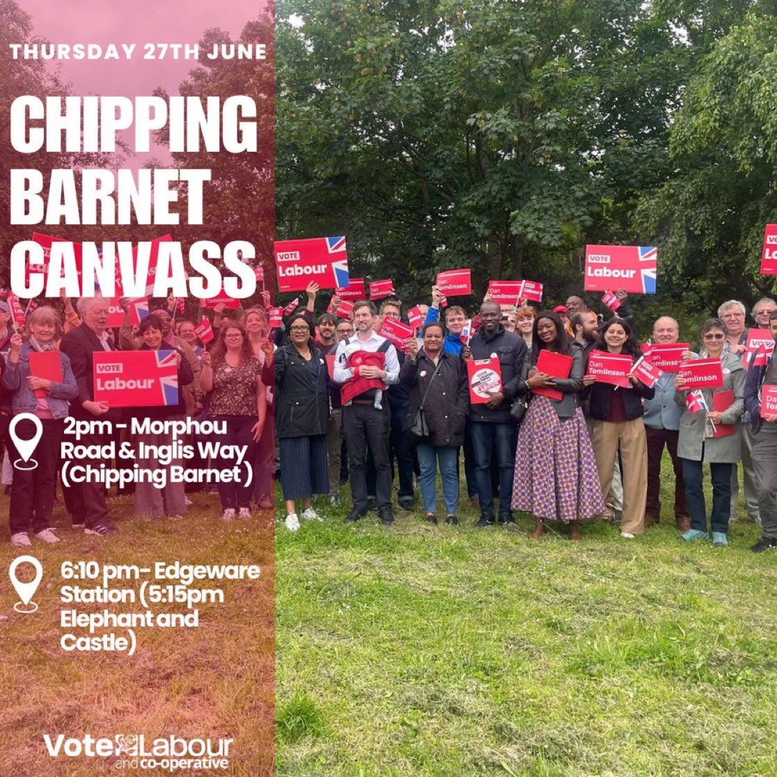 CORRECTION:  we will be meeting at Totteridge and Whetstone station instead for the 6:10pm session.