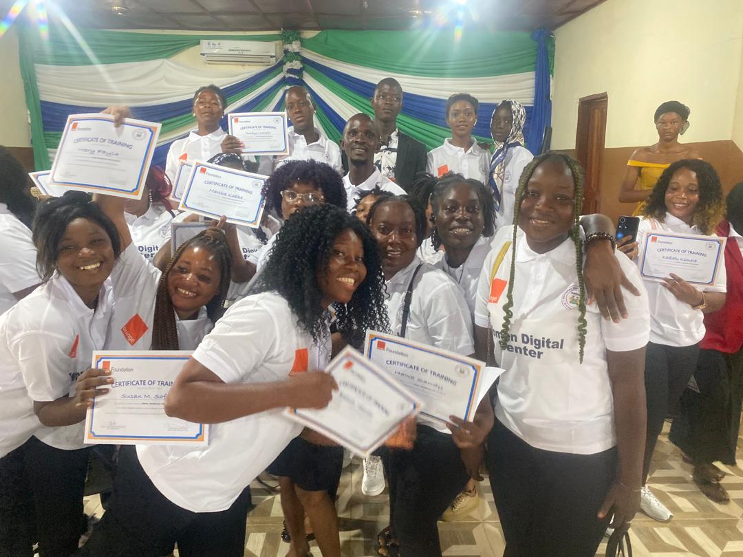 The National Youth Commission, with support from <a href="/Orange/">Orange</a> Sierra Leone has successfully launched the women Digital and Learning Program. 
The launching was done with a graduation &amp; certification ceremony for the first cohort of graduates in Kenema &amp; Bombali Districts respectively.