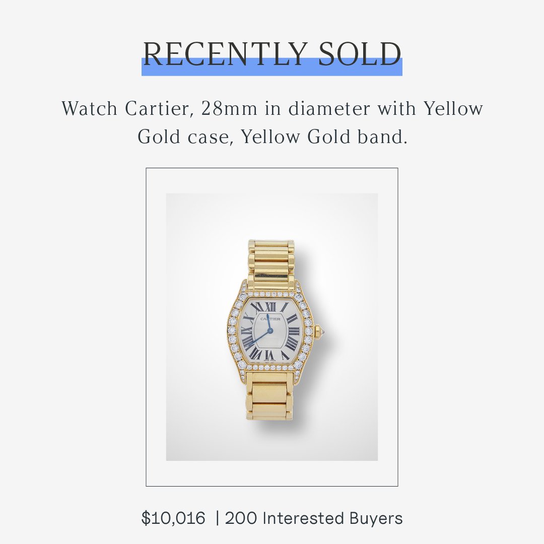 wearesoworthy's tweet photo. Did you know that Worthy also auctions luxury watches? With our exclusive network of buyers, we are able to get our clients top dollar for their timepieces. Take a look at some watches that have sold recently! https://t.co/QtVD0JNXyx