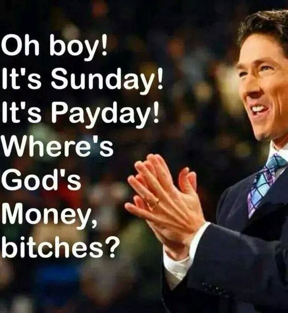 JenTusch's tweet photo. I love it when Joel Osteen trends. https://t.co/9fYAPfBHkq