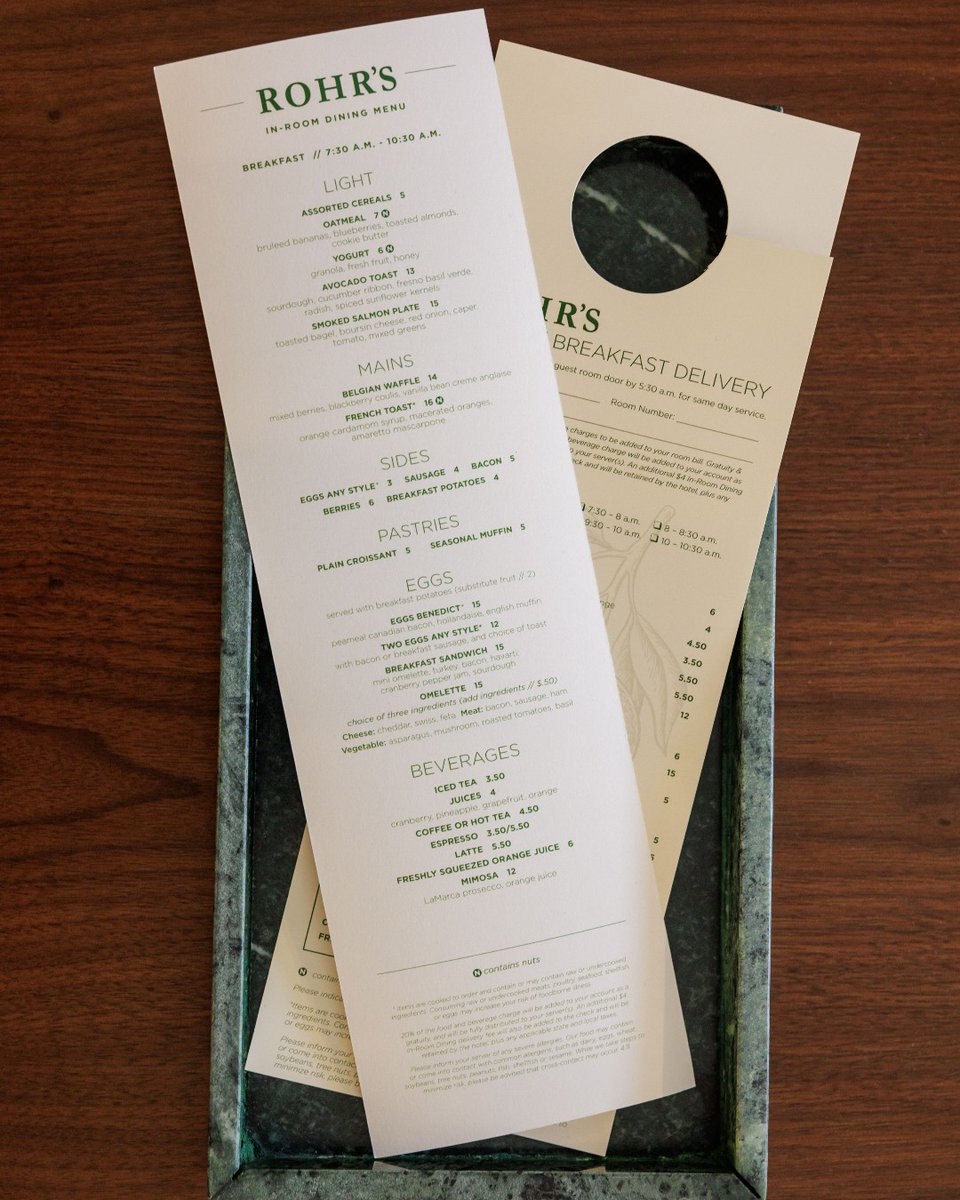 Breakfast straight to your door. Consider your wish granted.