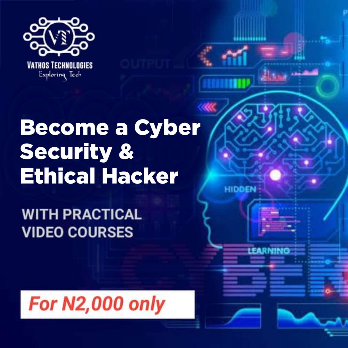 EricEzeji's tweet photo. Welcome to our Cyber Security and Ethical Hacking Training Program! 🚀🚀

Learn the art of ethical hacking and cybersecurity from experienced professionals. Our comprehensive training program will equip you to standard https://t.co/t5hzWfU71t