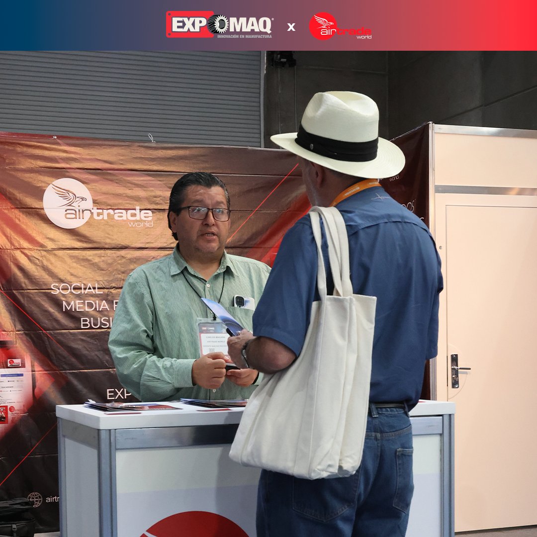 airtradeworld's tweet photo. Agradecemos su visita a nuestro stand en EXPOMAQ 2024.✨
Durante el evento, tuvimos el honor de recibir a todos los visitantes, proporcionando información relevante.
Esperamos tener la oportunidad de volver a encontrarnos en futuros eventos. ¡Hasta pronto!

#EXPOMAQ #EXPOMAQ2024 https://t.co/k9SCQWcSu5