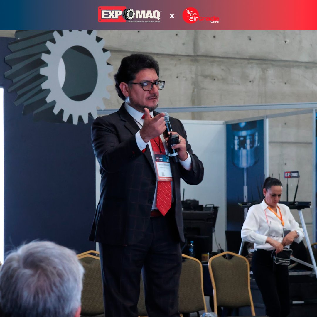 airtradeworld's tweet photo. Agradecemos su asistencia a nuestra Conferencia Magistral. 🙌

Valoramos su presencia tanto presencial como virtual a nuestra conferencia titulada "Inteligencia Artificial Aplicada al Mantenimiento Aeronáutico".

✅Consúltala aquí:
https://t.co/gsi6xsweXq

#EXPOMAQ #EXPOMAQ2024 https://t.co/YDScEDiyfh