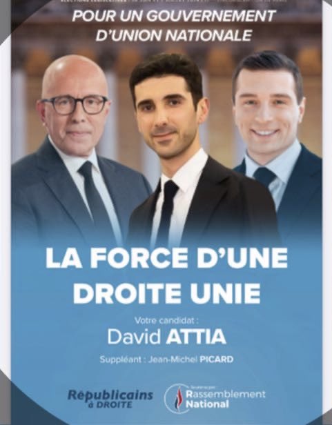 DanViaParis's tweet photo. En tant que délégué VIA Paris, je soutiens @DavidAttia5 aux élections législatives dans la 12e circonscription de Paris (École-Militaire, partie du 15e incluant Necker, Grenelle, et Saint-Lambert).

@VIA_off #Election2024 #electionlegislative #paris #PCD #famille #Ciotti https://t.co/ikeig5lGV5